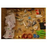 Vintage to modern fashion earrings, some singles