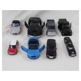 8 diecast toy cars