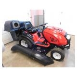 Troy-Bilt 48" riding mower w/ bagger, Briggs &