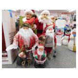 Animated Christmas Santa and Mrs. Claus, 14" - 3