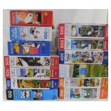 Jigsaw puzzles: Three 300 piece - Four 500 piece