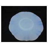 Vintage Macbeth serving tray white opalescence,