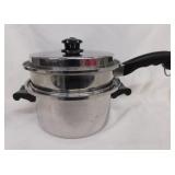 Saladmaster T3045 steamer pan w/ lid