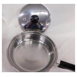 Saladmaster 18-8 tri-clad skillet w/ lid