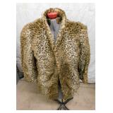 Cheetah print fur coat, Atissavel Fabric imported