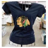 4 new Chicago Blackhawks NHL Fanatics t-shirt,