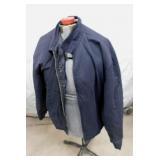 Red Kap black jacket w/ quilted lining