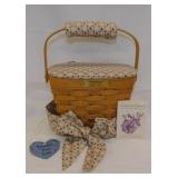 1994 Longaberger Dresden Tour basket with handle