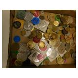 Tokens - Wooden nickels - Mardi Gras - Bureau of