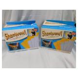 2 boxes Sham wow! Super absorbent towels