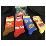 Socks: New Yoohoo - Twizzlers - Pringles - Corn