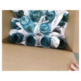 Ball Mason jars in several sizes, 1 w/ zinc lid