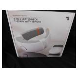 Sharper Image 3-in-1 heated neck therapy w/
