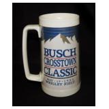 1986 Crosstown Classic Wrigley Field Busch mug -