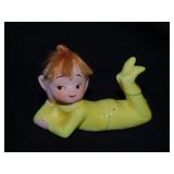 Tiny heart vase, 27.5" - Lefton March figurine -