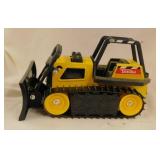 Tonka steel classics bulldozer toy, 8" tall