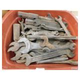 Large lot of antique wrenches & other tools