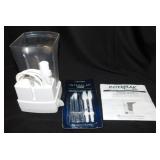 New Conair Interplak compact water flossing system