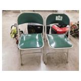 2 Samson folding chairs