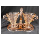 1926 - 1931 Indiana Glass Tea Room pink Depression