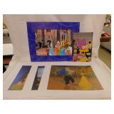 Disney prints, 11" x 14": Beauty & the Beast, 11"