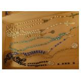 7 vintage rosaries