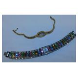 2 ladies Xanadu rhinestone watches