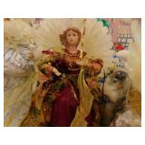 Fiber optic Christmas tree toppers: Angels