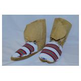 Native American Indian hand crafted deer hide