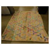 2 quilts: American Pacific Manor House twin fan