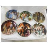Gone With the Wind porcelain plates: 4 Knowles:
