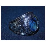 Vintage silver Professional Truck Driver ring,