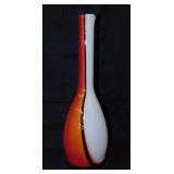 Mid Century Murano style hand blown glass bud vase