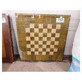 Samson checkerboard top card table