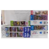 Three 500 piece puzzles: White Mountain - Four