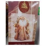 Fiber optic Santa Claus, 16.5" - Hip swinging