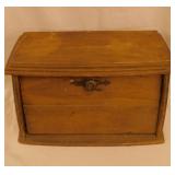 Wooden bread box