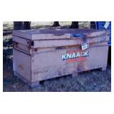 Knaack metal job site truck toolbox, 60" x 24" x