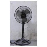 Massey 3 speed oscillating floor fan on stand,