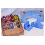 9 Hot Wheels finger skateboards including Tony