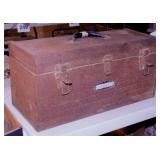 Craftsman metal tool box and contents