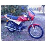 1986 Trac DH100 motorcycle, Super Hawk,