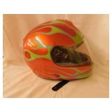 HJC motorsports helmet, size XL