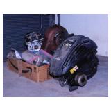 Briggs & Stratton gas engine parts from lawn mower