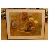 Signed Harley-Davidson Home To A Master print by