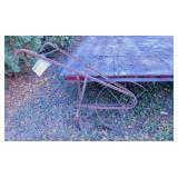 Antique garden walking plow