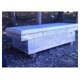 Knaack aluminum diamond plate truck toolbox 1/2