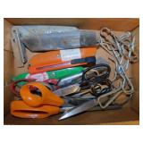 Scissors - Safety knives - 2 advertising pocket