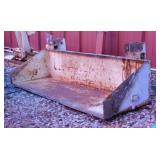 Vintage Bolens 44" tractor front bucket