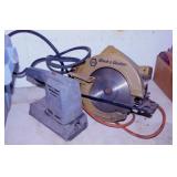 Black & Decker circular saw - Kmart pad sander
